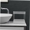 WOONEKY Bathroom Vanity Organizer Countertop 2-Tier Kitchen Spice Rack Countertop