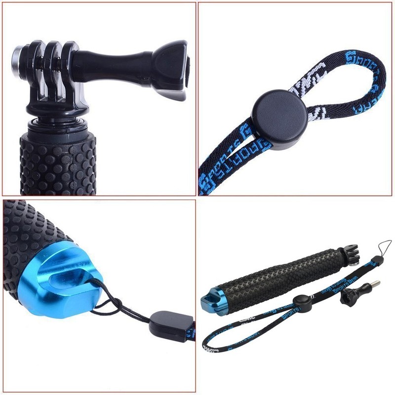 MyArmor Rubberized Aluminum Hand Grip Waterproof Selfie Stick Extendable (7-19