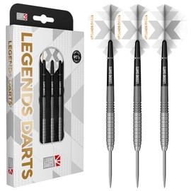 Legend Darts | Steel Tip Darts Set | 90% Tungsten | Pro Series | V24 | Micro Rear | Available in Multiple Weights. (23, Grams)