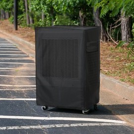 Gicov Evaporative Cooler Cover Compatible with Hessaire MC37M/MC37V Evaporative Cooler Waterproof Swamp Cooler Cover Protection for Outdoor Air Conditioner