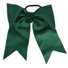 Jumbo Bow Pony with Tails (Dark Green)
