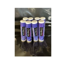 Chap Ice Lip chap.ice BLUE RASPBERRY Lip Balm Soothes and Moisturizes 0.14 oz x 8