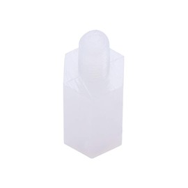 MroMax 80PCS/100PCS Hex Threaded Spacer Offwhite Nylon PC Board Standoff Fastener M3 Thread Diameter Spacers