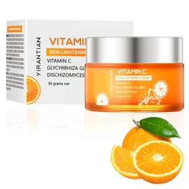 Vitamin C Face Cream, Facial Moisturizer for Women, Hyaluronic Acid Vitamin C&E, Relieve Aging、Wrinkles,Brightening, Smooth Fine Lines,Enriched with Super Citrus Essence,1PC 30g