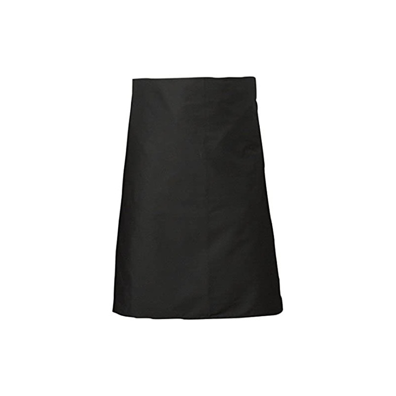 Genware NEV-NA04 Apron, Black Waist, 90 cm x 70 cm