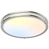 GoBright 18IN 50W LED Flush Mount Ceiling Light, 5600lm Bright