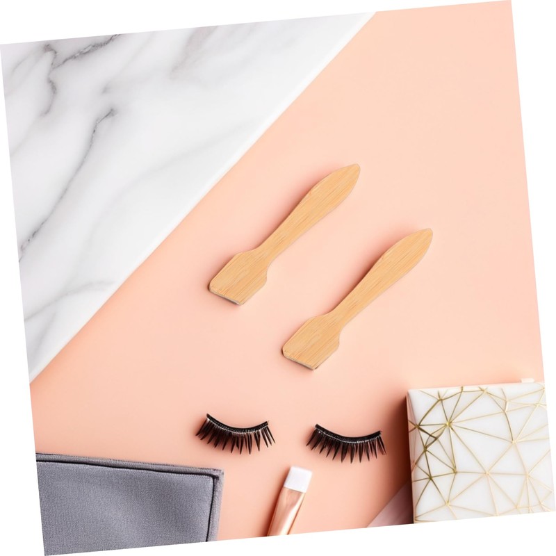 Ipetboom 5pcs Natural Bamboo Facial Mask Spatula Set Face Mask