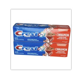 Crest Plus Complete + Whitening Cinnamon Rush Expressions 5.4 oz 2 Boxes