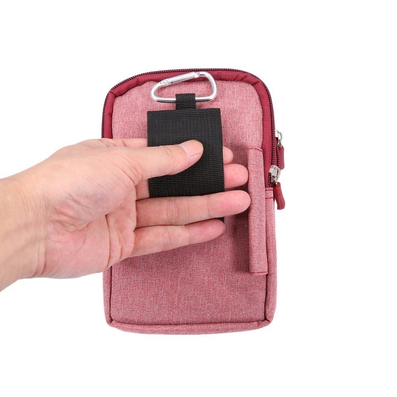 DFVmobile - Universal Multi-Functional Vertical Stripes Pouch Bag Case Zipper