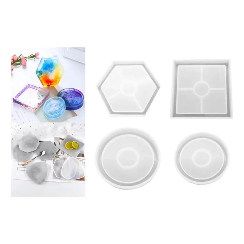 Moldes De Fundición De Resina Epoxi De Silicona Para Bricola