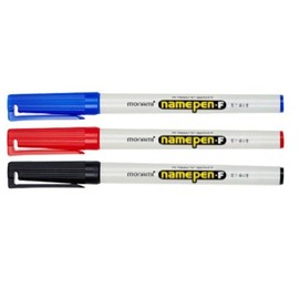 Monami Name Pen-F 12-Pack (Black/Medium Writing) / 모나미네임펜-F 12개입(흑색중간글씨)