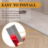 BNELL Carpet & Floor Edging Trim Strip,Self Adhesive-PVC Floor Transition