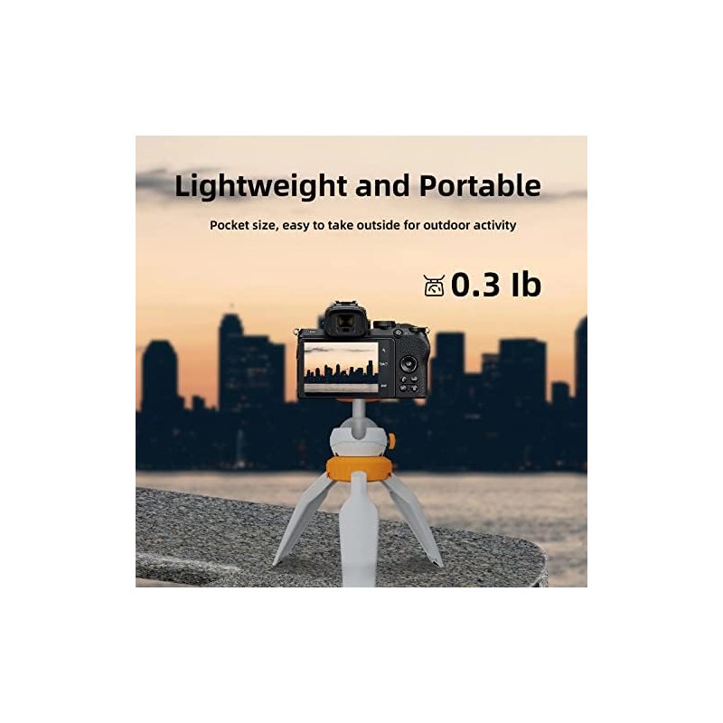 PHOTOOLEX Mini trípode portátil de Mesa con Cabezal de Bola