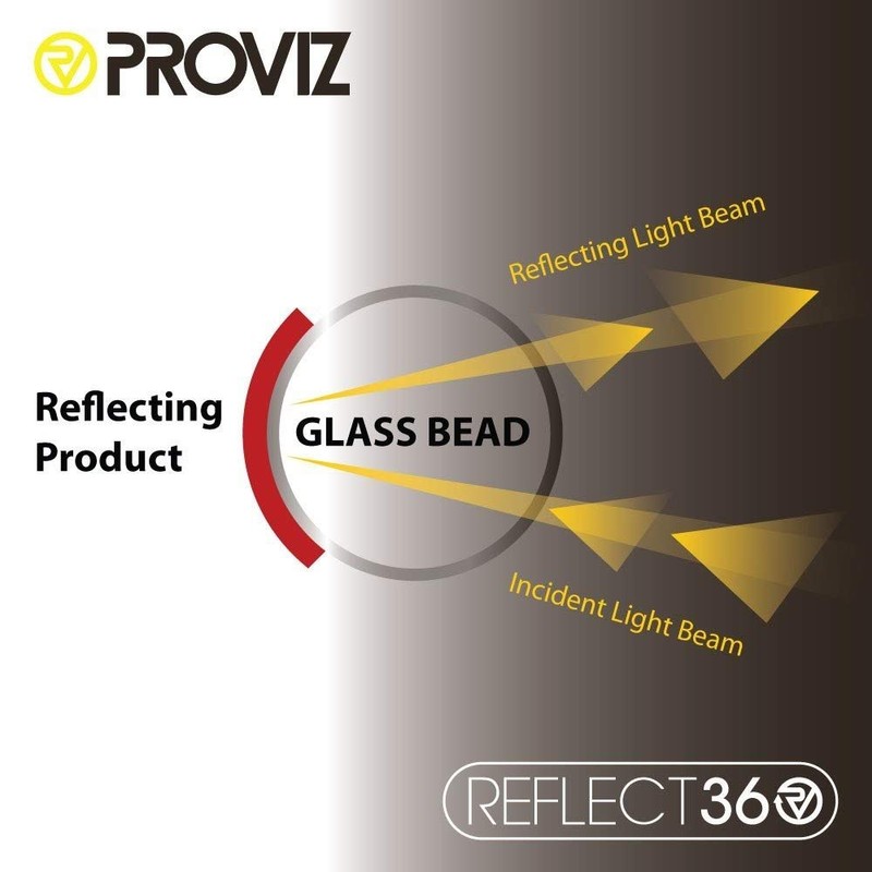 Proviz REFLECT360 Explorer Reflective Breathable Unisex Fleece-Lined Running Sports Headband