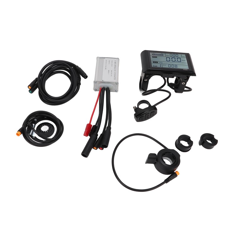 Electric Bike Conversion Kit 15A Controller S900 LCD Display Waterproof