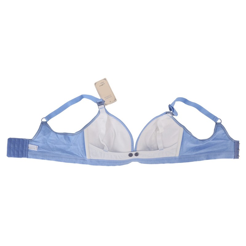 Women's Seamless Nursing Bra Soft Cotton Front Closure Design Breastfeeding