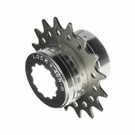 Conversion Kit Fixie Bike Single Speed Compatible with Shimano Sram Cassette Freewheel Hub Adaptor - for Mountain and Road Bike Gear Cog Spacers 14 Teeth