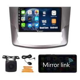 Kunfine Android Navigation Stereo GPS Radio Reverse Camera Display 9" IPS Touchscreen Headunit Tablet Pad Media Player for Toyota Avalon 2010-2012, if Applicable Quad Core 1G+16G