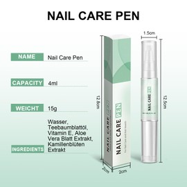 Nail Care Pen, Nail Care Pen for Fingernails and Toenails, Nail Care Pen Set of 3, Nail Care Pen
