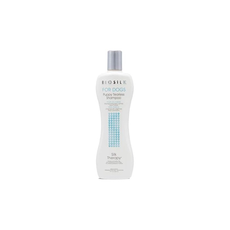 BioSilk Therapy for Dogs Puppy Tearless Shampoo Best Shampoo For