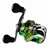 Left Hand Baitcasting Reel 18+1 BB Bearings Portable Fishing Reel