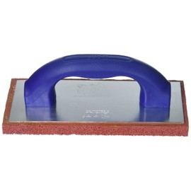 Bon Tool 13-352 Red Rubber Float - #38-4" X 9"- Coarse - Plastic Handle