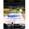 ZIDIYORUO Polaris Ranger Rear View Mirror, Adjustable Center Rearview Mirror