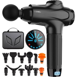 Ddvwu Pistola De Masaje Muscular Eléctrica De Tejido Profund