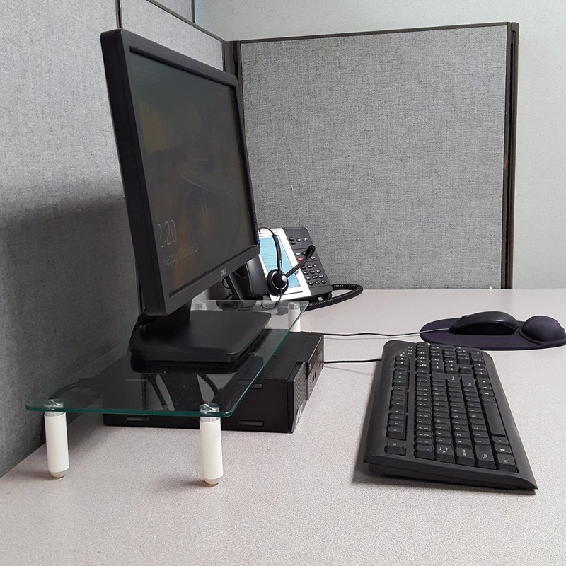 Tabletop TV/Monitor Riser