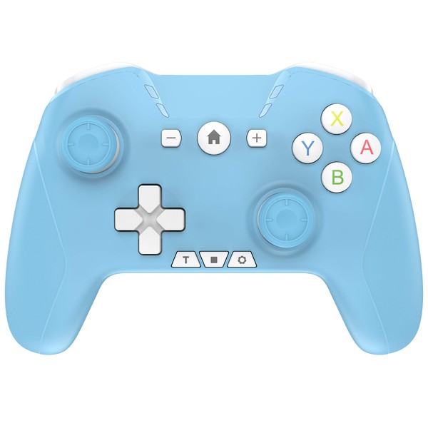 FONLAM Pro Game Controller, Compatible with Switch/PC/Android/IOS, Back Buttons, Macro,