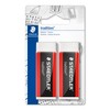 STAEDTLER 526 T20BK2 tradition erasers pack of 2