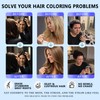 Chestnut Brown Hair Dye Shampoo for Women & Men, Color