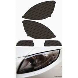 Lamin-x Custom Fit Gunsmoke Headlight Covers for Chevy Corvette C6 (05-13)