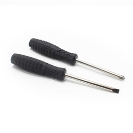 Magnetic Screwdriver Set, 5mm Slotted Flat Head and PH1 Phillips Screwdriver Repair Tool for Home Improvement Craft