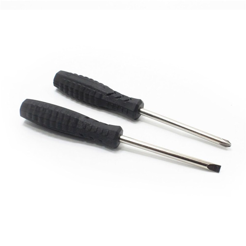 Magnetic Screwdriver Set, 5mm Slotted Flat Head and PH1 Phillips