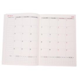 CAXUSD Academic Planner Weekly Monthly to Do List Notepad Management Memo Planner Journal