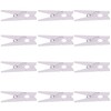 Weddecor Pack of 50 Mini Craft Wooden Pegs, Small Crafting