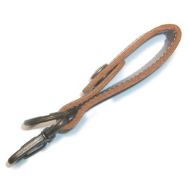 Leather Workshop Satou Keychain, Belt Loop, Genuine Leather, Keyring, Men's, Leather, Belt, Made in Japan, Camel