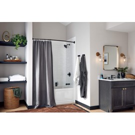 Peerless P3519LF-BL Xander Two-Handle Lavatory Faucet Widespread, Matte Black