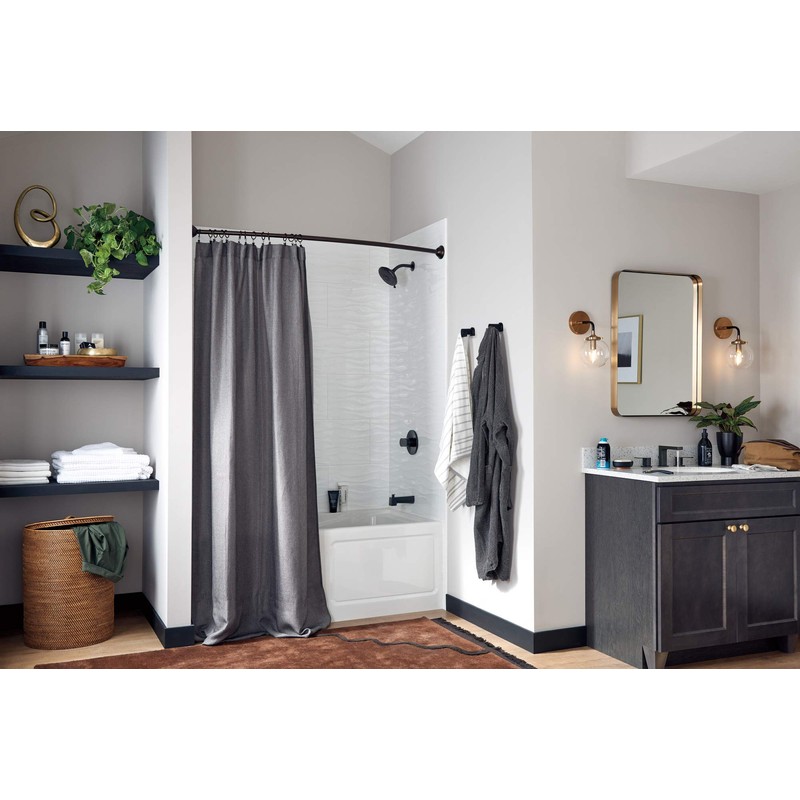 Peerless P3519LF-BL Xander Two-Handle Lavatory Faucet Widespread, Matte Black