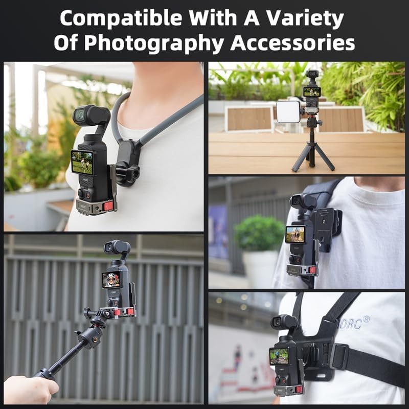 DJI Osmo Pocket 4 Pro/Pocket 4 3 Extension Adapter Aluminum