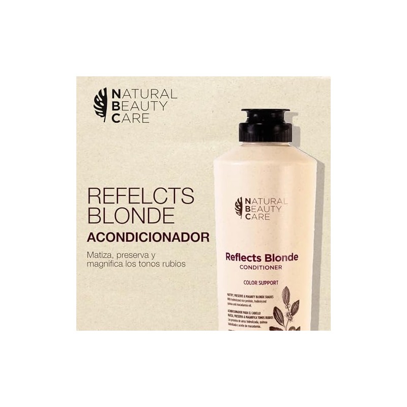 NATURAL BEAUTY CARE Reflect Blonde Acondicionador Cabello Matiza 300 ml