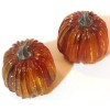 Unbranded FALL THANKSGIVING DECOR MINI PUMPKIN SET OF 2 TABLE