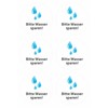BIKE-label Water Saving Sticker Tap Turn Safety Sign for Employees