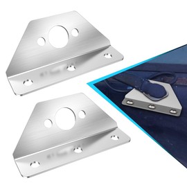 For Peterbilt 379 388 389 Windshield Wiper Repair Stainless Steel Brackets Set 2 PCS