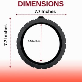 Swimables 360287 V1 Tire Replacement Kit Compatible with Pentair Rebel Pool Cleaner Tire 360287 | Works on all Pentair Rebel Pool Cleaner Parts, Pool Cleaner Tires and even Pentair Tucson Pool Cleaner