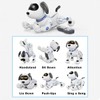 Fisca RC Robot Dog Toy - Voice Control Electronic Stunt