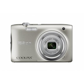 Nikon COOLPIX A100 Optics 5X 2005 Pixels Digital Camera, sliver