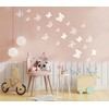 ZzMY Butterfly Wall Decals Vinyl Wall Stickers for Kids Room