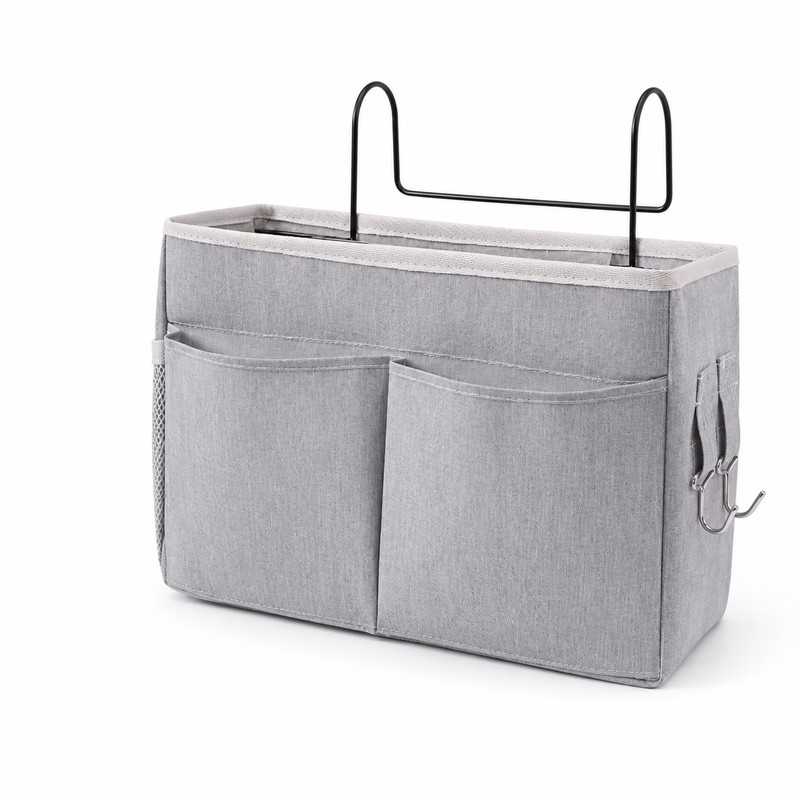 Bedside Hanging Storage Rack for Dorm & Bedroom - Space-Saving